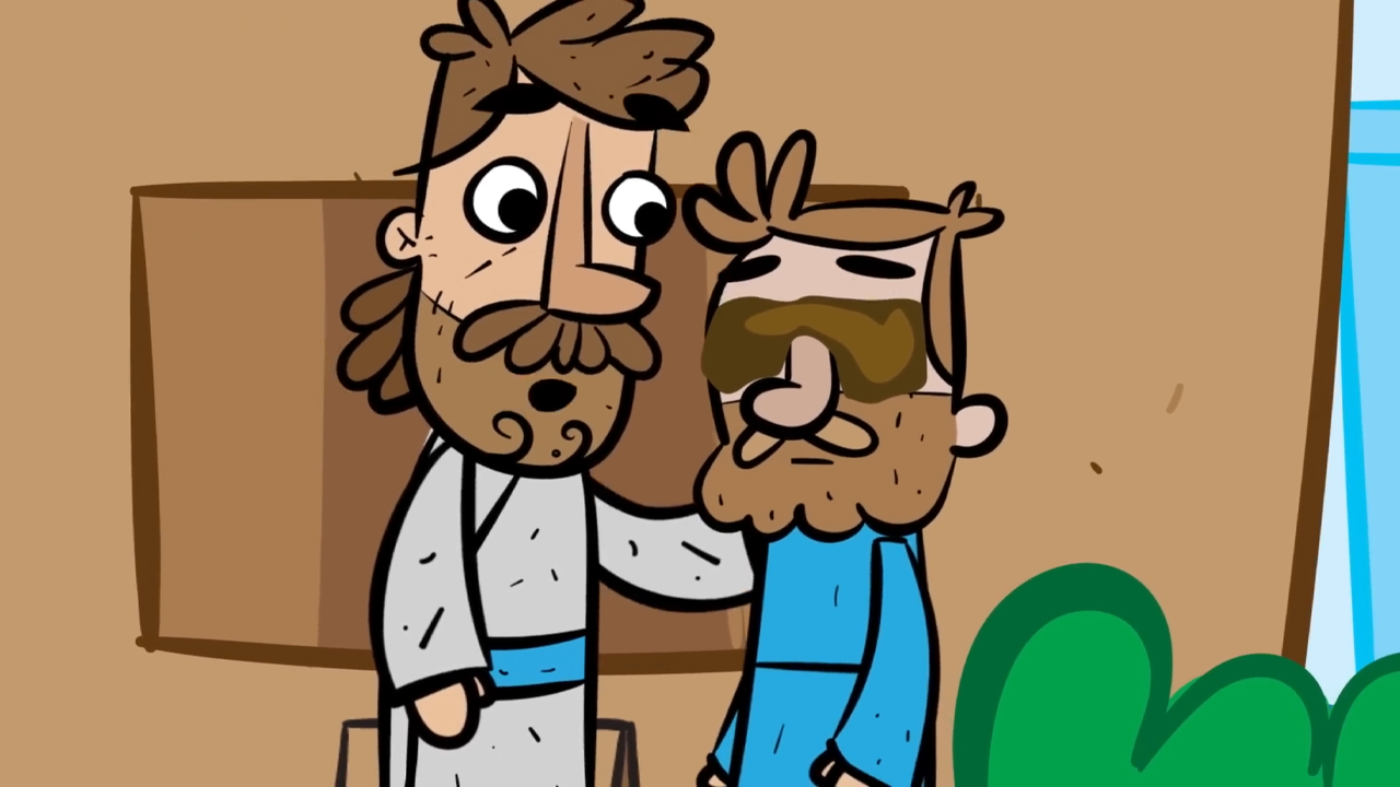 Jesus Heals a Man Born Blind